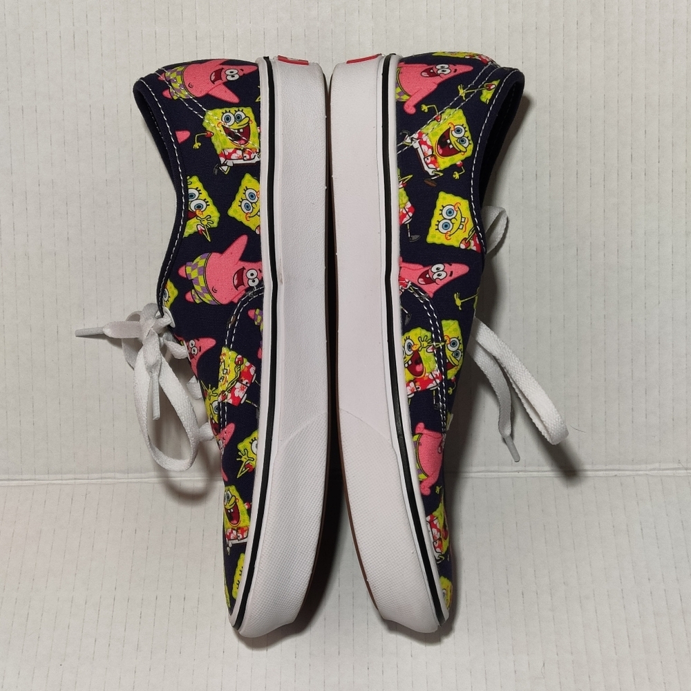 Vans x SpongeBob Sneakers Men’s 6 / Rare Collab / ComfyCush - Picture 6 of 10